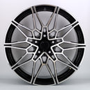 20x8.5" Style 877 Single Replacement Alloy Wheel — Black Machined Face — OEM Style for Multiple | OMI Wheels UK Ireland