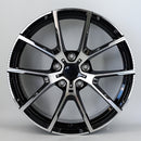 20x8.5" Style 969 Single Replacement Alloy Wheel — Black Machined Face — OEM Style for Multiple | OMI Wheels UK Ireland