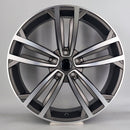 19x8" Volkswagen Style Alloy Wheels — Gunmetal Machined Face — OEM Style for Volkswagen | OMI Wheels UK Ireland