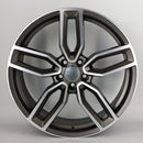 19x8" S3 Style Alloy Wheels — Gunmetal Machined Face — OEM Style for Audi | OMI Wheels UK Ireland