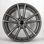 18x8" Volkswagen design 991 Style alloy wheel in gunmetal, 5x112 - front face