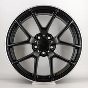 18x8" Mercedes Mercedes Style alloy wheel, 5x112 - front face