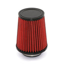 2.5" / 63.5mm Performance Air Filter - Red/Black - Universal