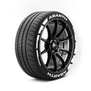 Abarth Tyre Stickers Kit