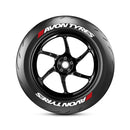 Avon Motorbike Tyre Stickers Kit OMI WHEELS