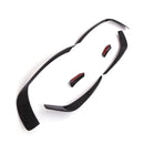 Front Bumper Canards and Fog Light Surround Gloss Black - Mercedes Benz A-Class W176 Pre-Facelift 13-15