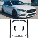 Aero Body Kit Gloss Black - Mercedes A-Class A35 AMG / AMG Line W177 2018+ OMI ALLOY WHEELS