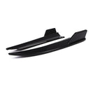 Rear Bumper Spats Diffuser Corner Spoiler Gloss Black - Mercedes Benz C Class C205 15-21