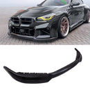 Front Splitter Lip Gloss Black – BMW M2 G87 2023+ OMI ALLOY WHEELS