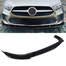 Gloss Black Front Splitter Lip – Mercedes A Class V177 W177 2018+ OMI ALLOY WHEELS