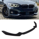 Front Splitter Lip Gloss Black – BMW 1 Series M LCI F20 F21 15-19 OMI ALLOY WHEELS