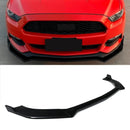 Front Splitter Gloss Black - Ford Mustang MK6 15-17