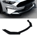 Front Splitter Gloss Black - Ford Mustang MK6.5 18-23