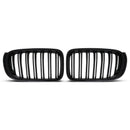 Double Bar Style Grille Gloss Black - BMW X3 F25 2015-2017