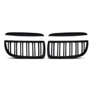 Double Bar Style Grille Gloss Black - BMW 3 Series E90 E91 2005-2008