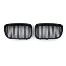 Double Bar Style Grille Gloss Black - BMW X3 F25 2011-2014