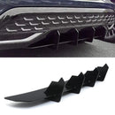 Rear Bumper Diffuser Gloss Black - Audi A3 8Y S-Line Hatchback 2024+