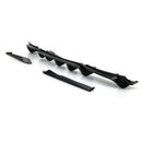 Dual Exit Rear Diffuser Gloss Black - BMW 3 Series F30 2012-2018