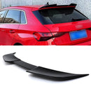 Rear Boot Spoiler Gloss Black - Audi A3 8Y Sportback S-Line 2020+