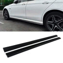 AMG Style Side Skirt Gloss Black - Mercedes E Class W213 AMG Line 16-23