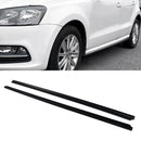 Side Skirt Gloss Black - Volkswagen Polo MK5 6R 6C 09-17