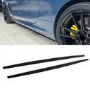 M Performance Style Side Skirts Gloss Black - BMW 8 Series G14 G15 2019+