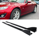 Side Skirt Gloss Black - Mazda MX5 NC MK3 05-15