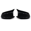 M Style Side Mirror Covers Gloss Black - BMW 5 Series F10 2011-2013