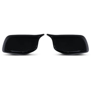 M Style Side Mirror Covers Gloss Black - BMW 5 Series E60 E61 2004-2007