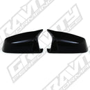 M Style Side Mirror Covers Gloss Black - BMW 6 Series E63 E64 2008-2010