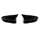 M Style Side Mirror Covers Gloss Black - BMW 1 Series F40 2020-2024