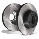Front Drilled Vented 312mm Brake Discs - BMW X1 E84 2 Series F22 220I 225I 09+
