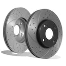 Front Vented 278mm Brake Discs Ford Fiesta ST150 2004-2008 OMI ALLOY WHEELS