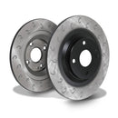 Rear Solid Hooked 276mm Brake Discs - Mazda MX5 MX-5 NB MK2 1.8 16V 00-05