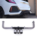 Type R Style Exhaust Conversion - Honda Civic MK10 1.5T FK7 16-22
