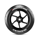 Bridgestone Battlax Motorbike Tyre Stickers Kit OMI WHEELS