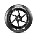 Bridgestone Battlax Motorbike Tyre Stickers Kit