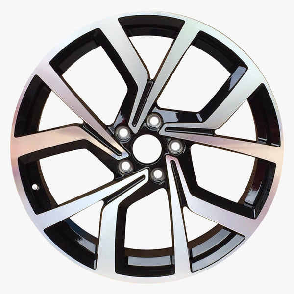 18x7.5" Clubsport Style Alloy Wheels Black Machined