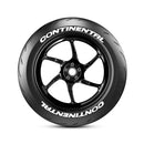 Continental Motorbike Tyre Stickers Kit OMI WHEELS