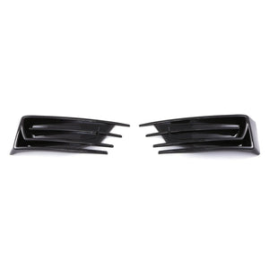 Gloss Black Sportline Front Bumper Inserts - VW Transporter T6 16-19