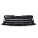 Gloss Black Badgeless Front Bumper Grille - VW Transporter T6 16-19 OMI ALLOY WHEELS