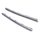 Chrome 2pc Short Upper Grille Trims - VW Transporter T6.1 19-24