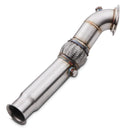 3 Exhaust Decat Downpipe - Ford Fiesta MK8 ST 1.5 Ecoboost 18+ OMI ALLOY WHEELS