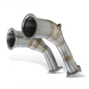 Exhaust Decat Pipes - Audi RS4 B9 Non-GPF 2018-2019