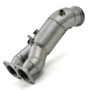 Stainless Steel Exhaust Down Pipe - BMW 1 Series E82 135i N55 10-13