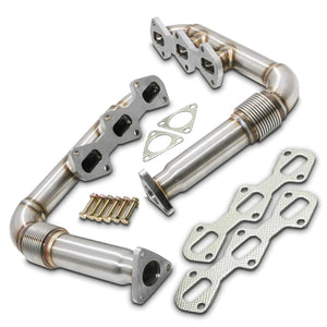 3mm Stainless Exhaust Manifolds - Audi A4 B8 | A5 8T 3.0 TDI V6 05-16