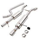Catback Exhaust System - Ford Fiesta MK8 1.0 Ecoboost ST Line 2017+ OMI ALLOY WHEELS
