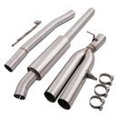 3 Shotgun Style Catback Exhaust System - Mini Cooper S F56 2.0 Turbo 14-18 OMI ALLOY WHEELS