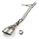 Exhaust Back Box Delete Pipe - Ford Fiesta MK7 MK7.5 1.0 Ecoboost 13-17