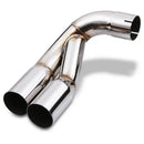 Exhaust Dual Tailpipe - BMW 3 Series N47 F30 F31 4 Series F32 F33 F36 OMI ALLOY WHEELS